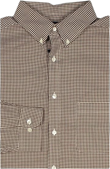 Roundtree and Yorke Luxury Cotton Big and Tall Long Sleeve Pocket Shirt
